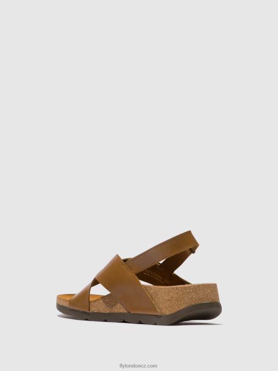 velbloud Fly London ženy crossover sandály chlo852 2HX4R488