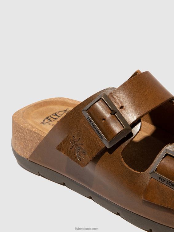 velbloud Fly London ženy sandály s přezkou caja721 2HX4R595