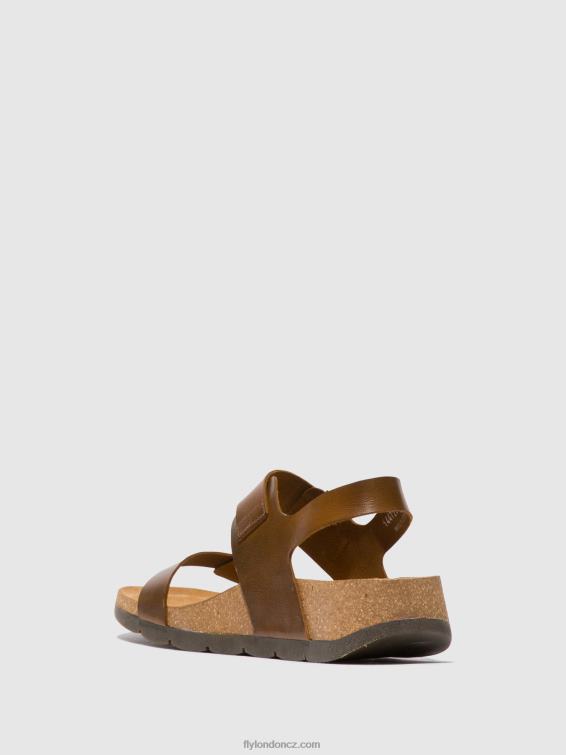 velbloud Fly London ženy sling-back sandály ceke722 2HX4R583