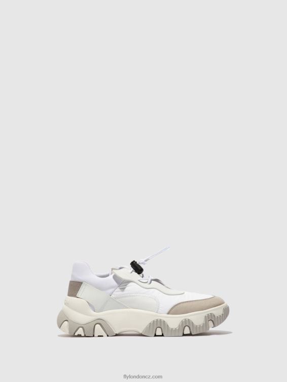 multi offwhite Fly London ženy elastické tenisky Fian634 2HX4R769
