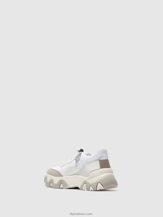 multi offwhite Fly London ženy elastické tenisky Fian634 2HX4R769