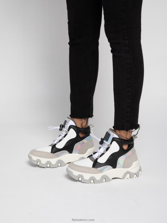 multi offwhite Fly London ženy špičkoví trenéři feny633 2HX4R775