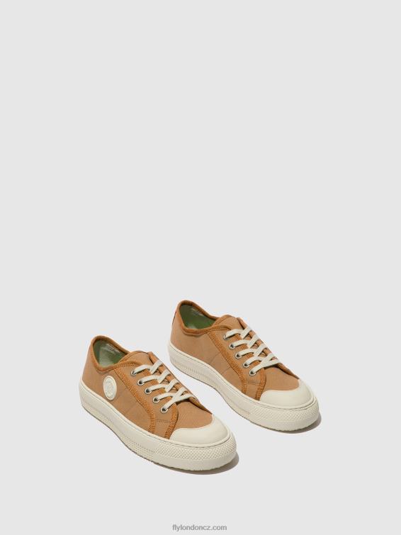 taupe Fly London ženy šněrovací tenisky tere557 2HX4R740
