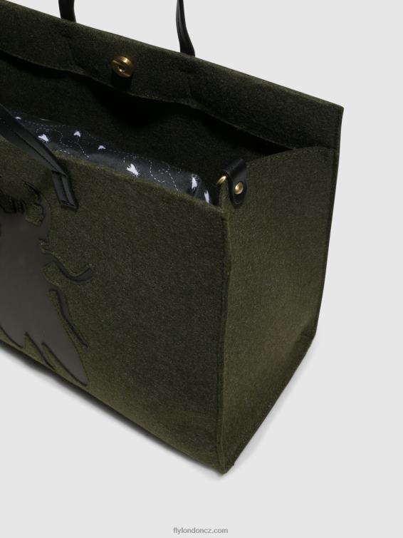 dk zelená Fly London ženy kabelky tašky amur702 2HX4R794